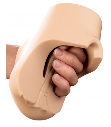 DOUBLE POUNDER VIBRANT SQUEEZE STROKER