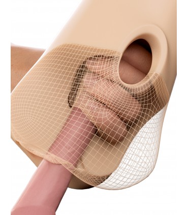 DOUBLE POUNDER VIBRANT SQUEEZE STROKER