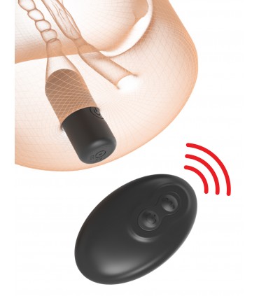 DOUBLE POUNDER VIBRANT SQUEEZE STROKER