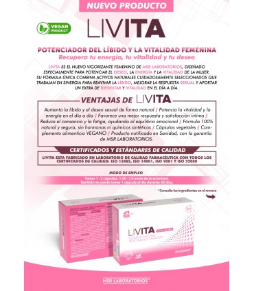 LIVITA WOMAN 30 CAPSULES