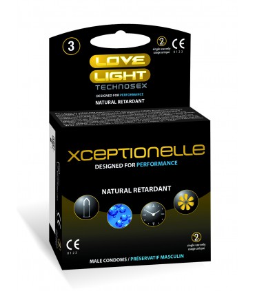 XCEPTIONELLE PROLONG CONDOMS 3 UNITS