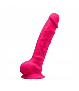 SILEXD DILDO SILICONA MODEL 1 9" ROSA