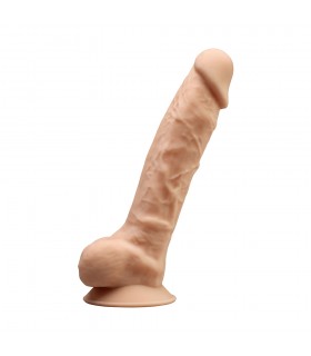 SILEXD DILDO SILICONA MODEL 1 9" FLESH 