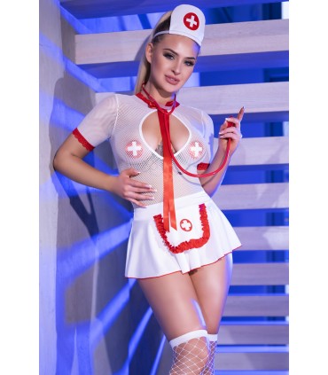 CR4365 COSTUME D'INFIRMIÈRE L/XL