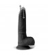 UP & DOWN REALISTIC VIBRATOR "R13" BLACK 20CM W/ REMOTE CONTROL