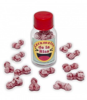 PACK 12 POTS DE 10 UNITÉS PITO DE LA RISA BONBON À LA FRAISE-CERISE