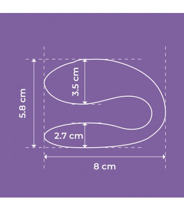 G-SPOT & CLITORIAL VIBRATOR E12 LILA