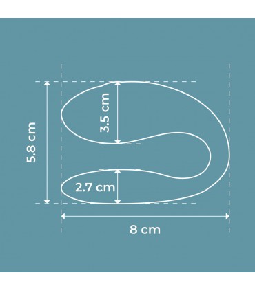G-PUNKT & KLITORIALVIBRATOR E12 BLAU