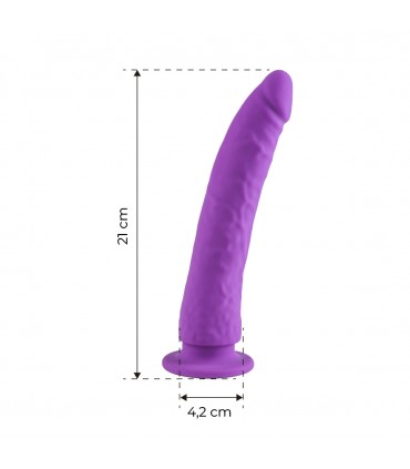 DILDO RÉALISTE E11 VIOLET