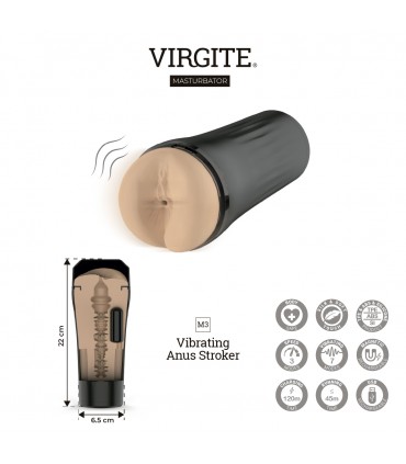 M3 MASTURBADOR VIBRATOR ANO USB FLEISCH