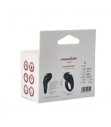 Lot de 50 anneaux péniens vibrants rechargeables Loop