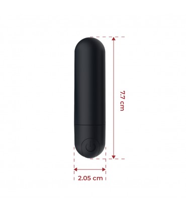 PACK 50 UNITS PULSE RECHARGEABLE VIBRATING BULLET