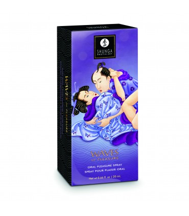 SHUNGA SPRAY ORAL WAVES PLEASURE 20 ML FRUTAS EXÓTICAS