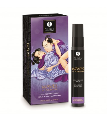 SHUNGA SPRAY ORAL WAVES PLEASURE 20 ML FRUTAS EXÓTICAS