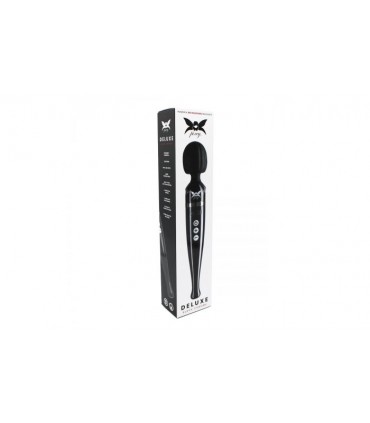 Baguette de massage rechargeable PIXEY DELUXE NOIRE