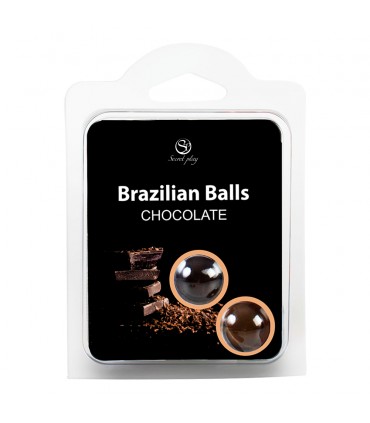SET 2 BRAZILIAN BALLS CHOCOLATE