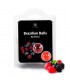 SET DI 2 PALLINE BRASILIANE FRUTTI DI BOSCO