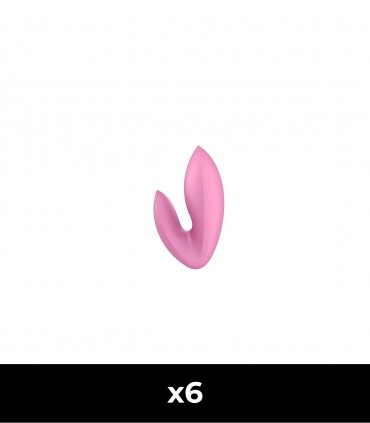 LOT DE 6 SATISFYER LOVE RIOT ROSE