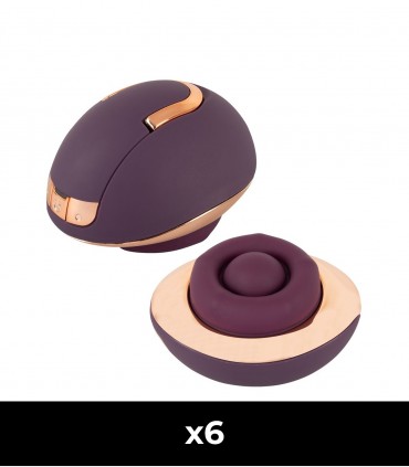 6er-Packung BELOU Rotierender Vulva-Massager