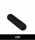 PACK 25 UNITS PULSE RECHARGEABLE VIBRATING BULLET