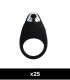 PACK 25 UNITS LOOP RECHARGEABLE VIBRATING COCK RING