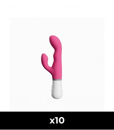 CONFEZIONE DA 10 UNITÀ VIBRATORE NORA ROTATORE