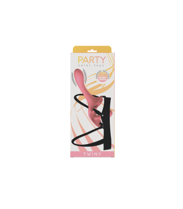 ARNÉS TWINY STRAP-ON DOBLE VIBR SILICONA LÍQUIDA USB