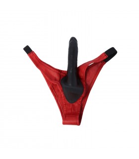 SCHWARZES DILDO-GEHÄUSE FÜR FRAUEN, MODELL 079