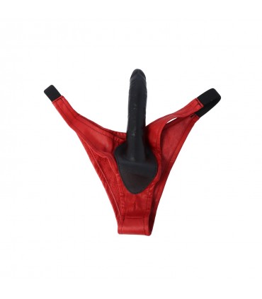 SCHWARZES DILDO-GEHÄUSE FÜR FRAUEN, MODELL 079