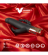 VIBRATORE A CONIGLIO RICARICABILE HARLEQUIN CON FORMA DILDO GIREVOLE