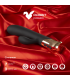 VIBRATEUR RECHARGEABLE EN SILICONE CANNELLE AVEC LAPIN TAPING