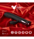 VIBRATEUR RECHARGEABLE EN SILICONE HAVANA AVEC LAPIN TAPING ET TIGE TAPING