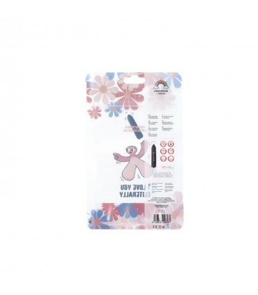 VIBRATEUR RECHARGEABLE À ONDE DE BALLE « JE T'AIME LITTÉRALEMENT »