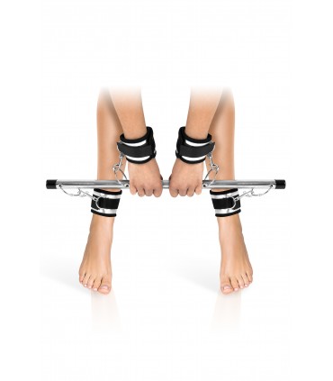 BARRA CON ESPOSAS PARA PIES Y MANOS