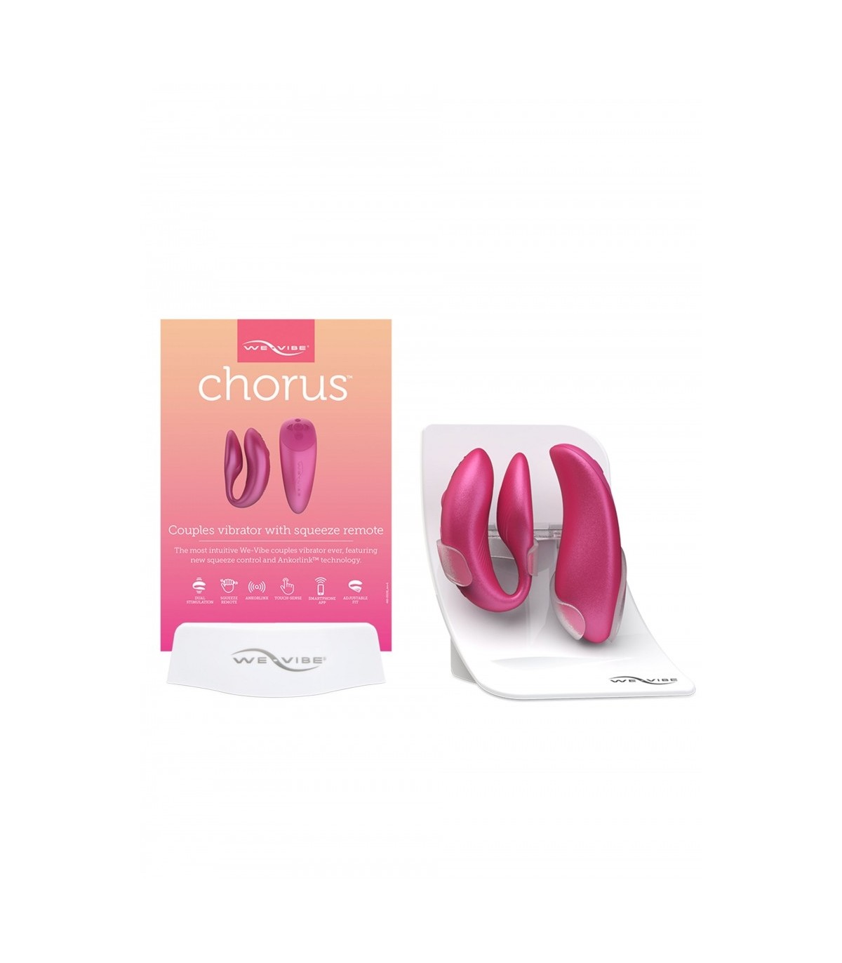 WE-VIBE CHORUS RETAIL KIT COSMIC PINK