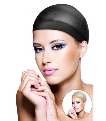 FUNDA CABEZA PARA PELUCA X 2 NEGRA Y CARNE