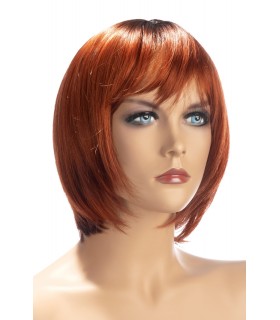 PELUCA ALIX MEDIA MELENA BICOLOR PELIRROJA