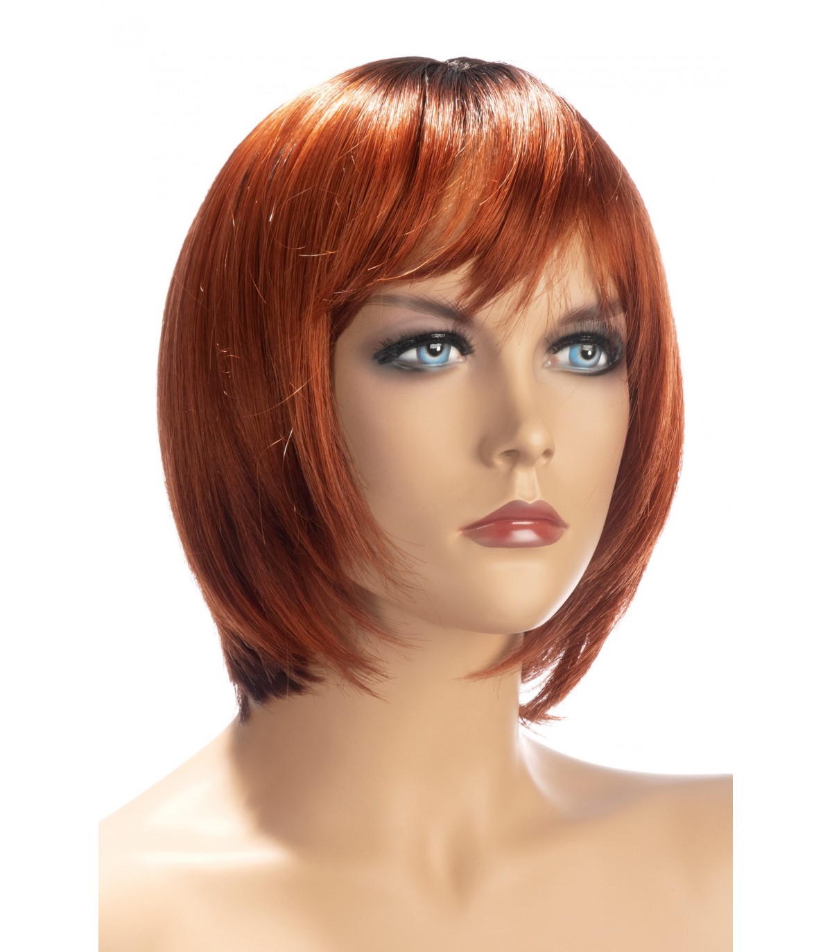 PELUCA ALIX MEDIA MELENA BICOLOR PELIRROJA