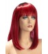 PELUCA ELVIRA BICOLOR ROJO