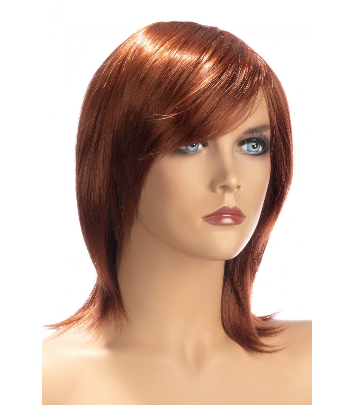 PELUCA ZOE MEDIA MELENA PELIRROJA