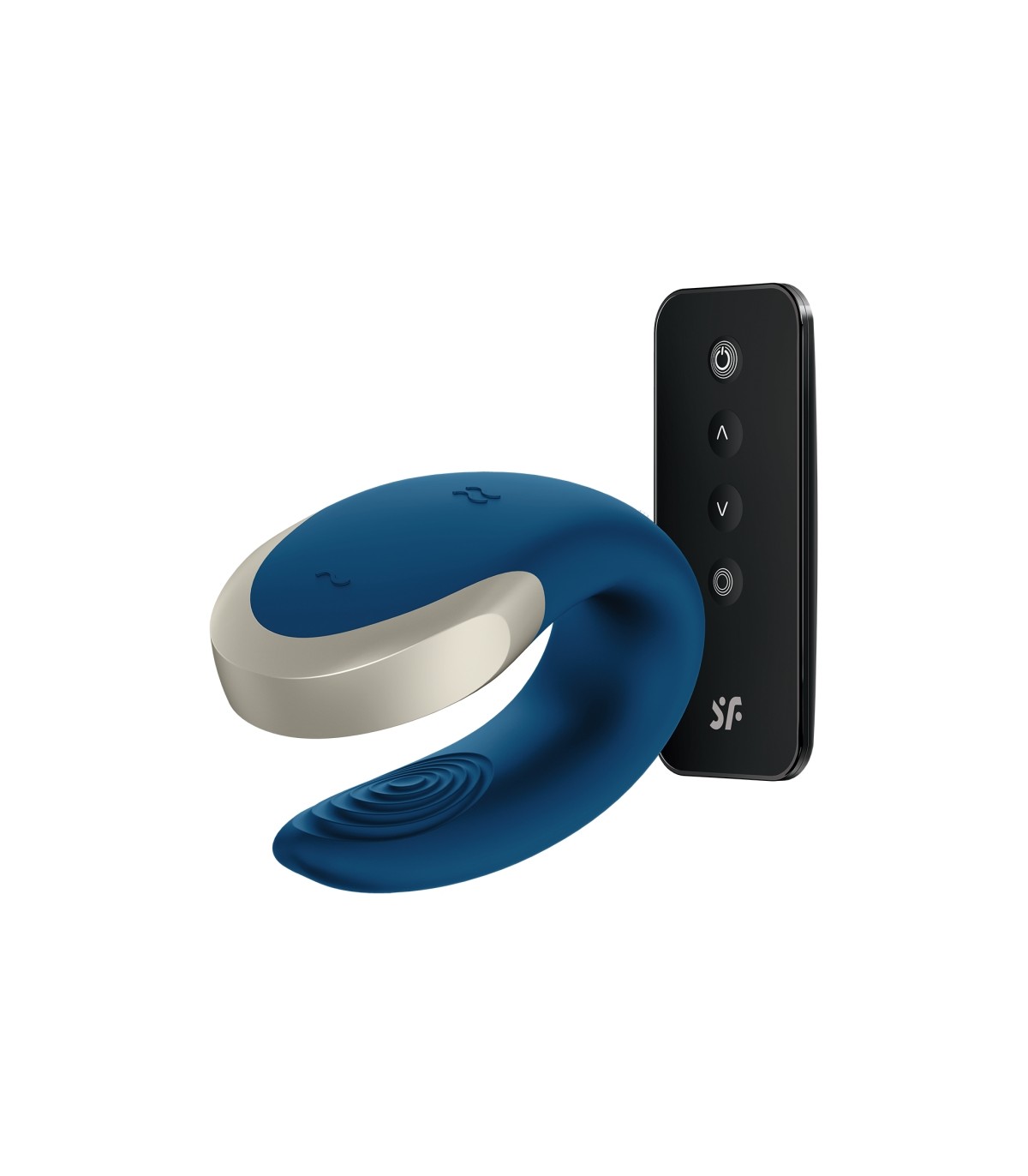 SATISFYER DOUBLE LOVE C/ MANDO Y APP AZUL