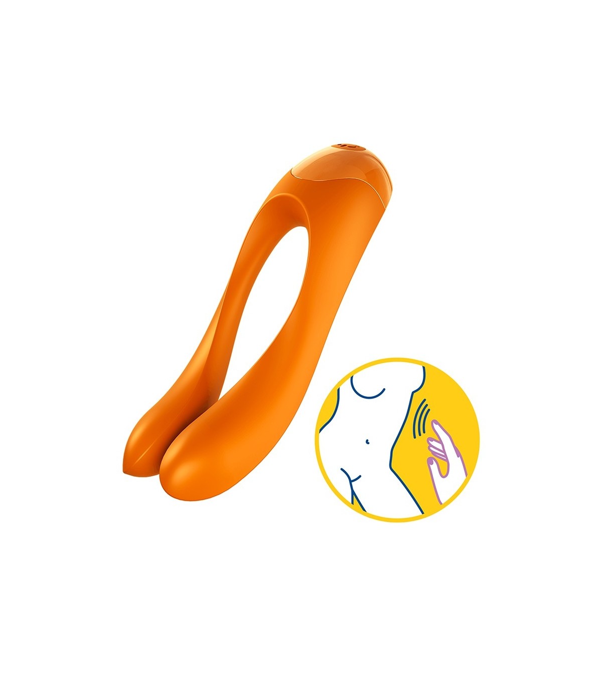 SATISFYER CANDY CANE NARANJA