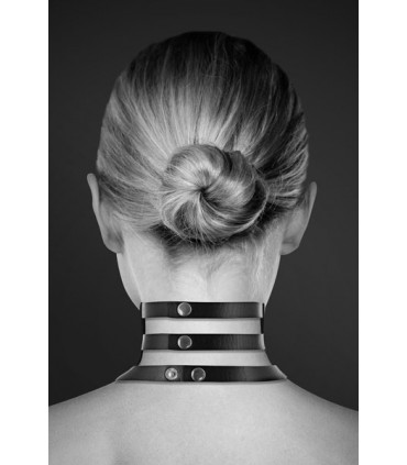 AMPIA COLLANA FETISH NERA