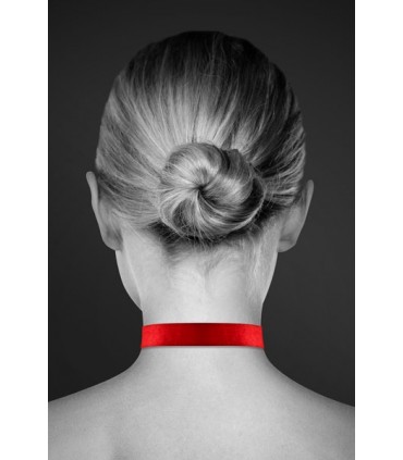 COLLANA CON LUCCHETTO A CUORE ROSSO