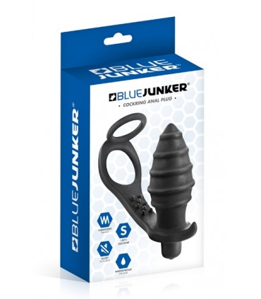 ANELLO PER PENE CON TAPPO VIBRATORE IN SILICONE AP071