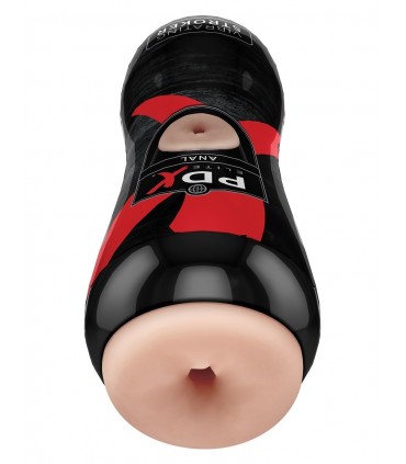 PIPEDREAM EXTREME ELITE VIBRATING STROKER DISPLAY - 12 PCS LIGHT/BLACK