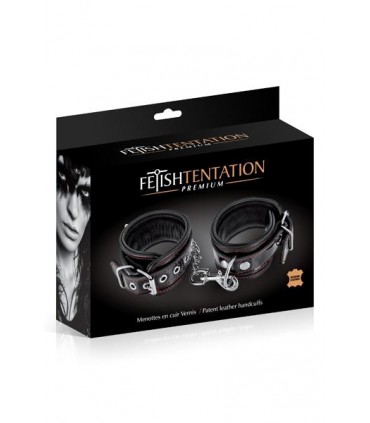 PREMIUM ESPOSAS AJUSTABLES NEGRO /ROJO