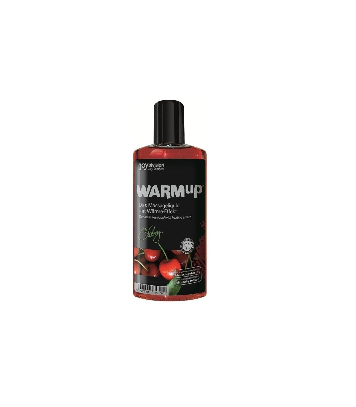 ACEITE DE MASAJE WARM UP CEREZA 150ML