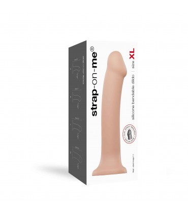 DILDO AVEC VENTOUSE HARNAIS APPROPRIÉ DOUBLE DENSITÉ SOUPLE XL