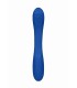 ULTRAFLEXIBLE DOUBLE ENDED BLUE RECHARGEABLE VIBRATOR